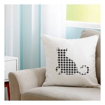 Cricut White Smooth Cushion Cover image number 2
