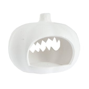 Ceramic Pumpkin Tealight Holder 13cm