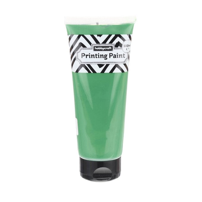 Green Printing Paint 100ml image number 1