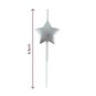 Whisk Silver Star Candles 5 Pack image number 3