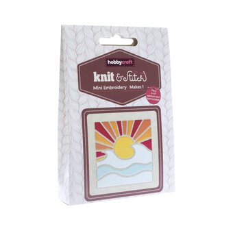 Mini Sunrise Embroidery Kit