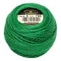 DMC Green Pearl Cotton Thread on a Ball Size 8 80m (700) image number 1