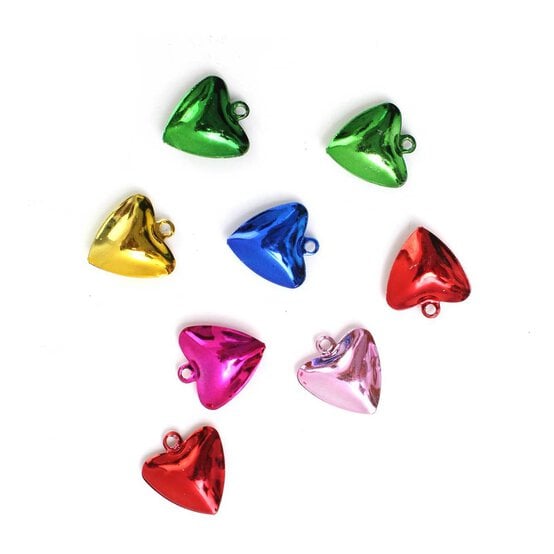 Heart Shape Bells 8 Pack image number 1