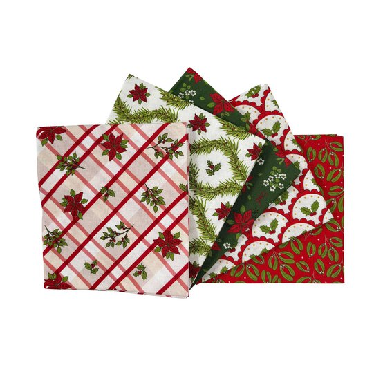 Festive Traditions Fat Quarters 5 Pack image number 1