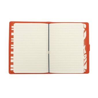 Orange Planner with Notebooks A5