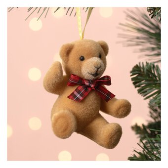 Hanging Bear Decoration 7cm
