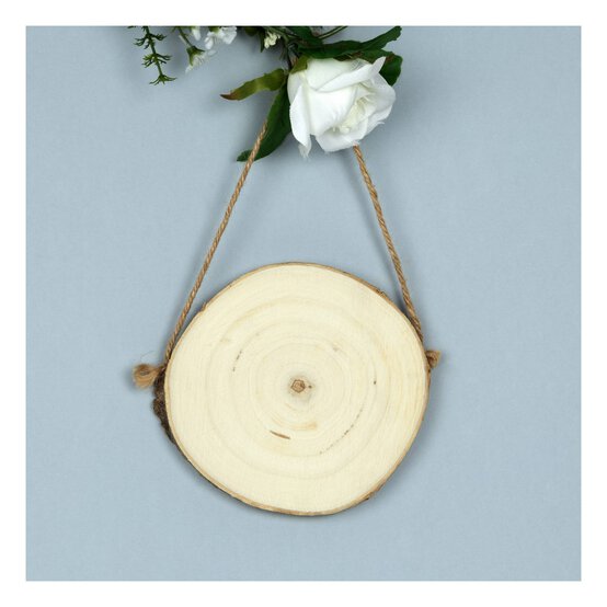 Hanging Wooden Door Sign 12cm image number 3
