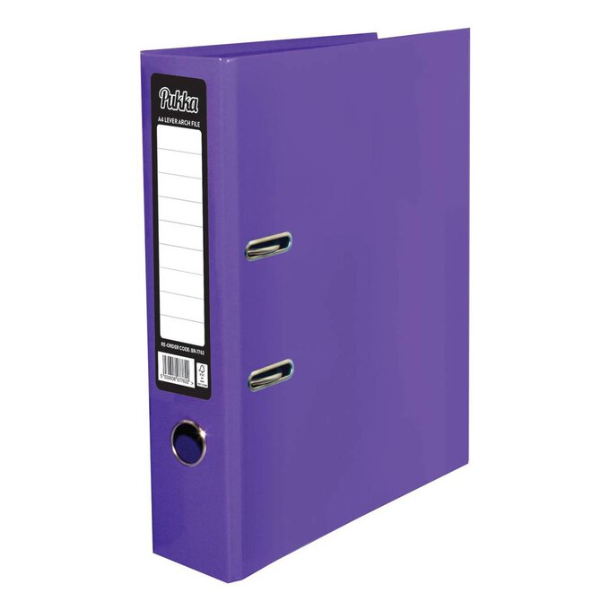 Pukka Purple A4 Lever Arch File image number 1