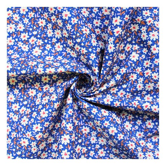 Purple Mindy Polycotton Ditsy Fabric by the Metre image number 1