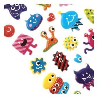 Monster Puffy Stickers image number 3