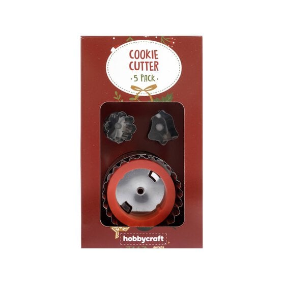 Christmas Cookie Cutter Set 5 Pieces image number 4