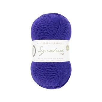 West Yorkshire Spinners Cobalt Signature 4 Ply 100g