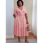 Butterick Women&rsquo;s Dress Sewing Pattern B6763 (26W-32W) image number 3