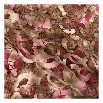 Pink Batik Cotton Fat Quarters 4 Pack