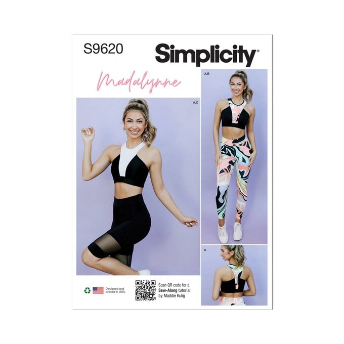 Simplicity Sports Separates Sewing Pattern S9620 (XS-XL) image number 1