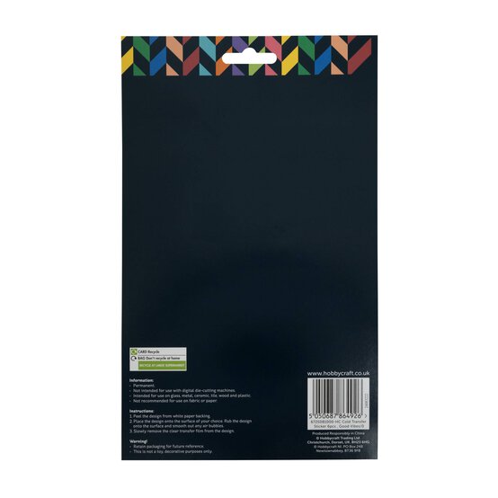 Good Vibes Cold Transfer Vinyl Stickers 6 Pack image number 5