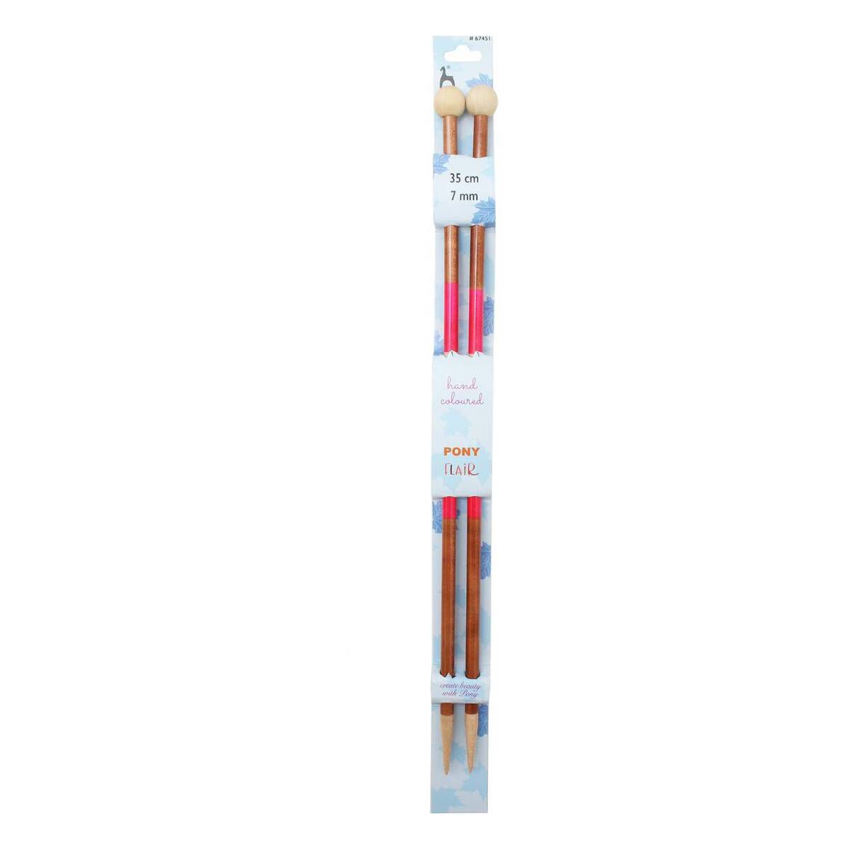 Pony Flair Knitting Needles 35cm 7mm Hobbycraft