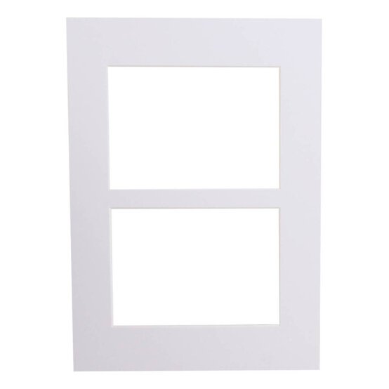 Iced White Double Aperture Mount A4 image number 1