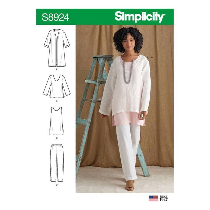 Simplicity Women’s Separates Sewing Pattern S8924 (6-14) image number 1
