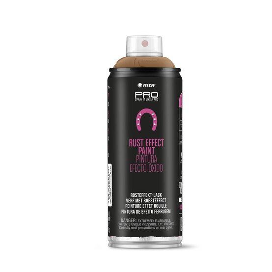 MTN PRO Red Rust Effect Paint 400ml  image number 1