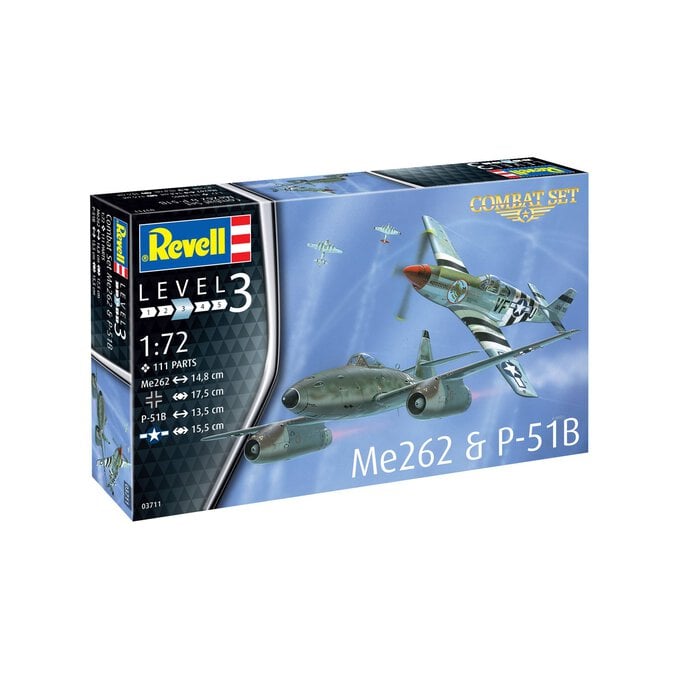 Revell Me262 and P-51B Model Kit 1:72 image number 1