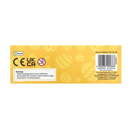 Felt Frog Embellishments 4 Pack  image number 7