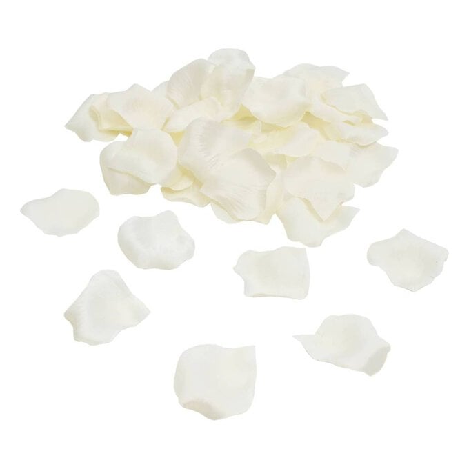 Ivory Rose Petal Confetti 500 Pieces image number 1