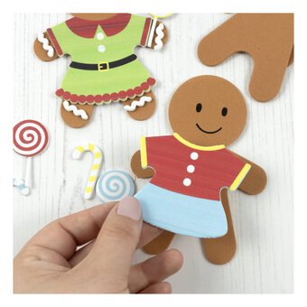 Decorate Your Own Foam Gingerbread Kit