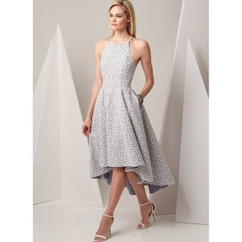 Vogue Princess Seam Dress Sewing Pattern V9252 (6-14) image number 5