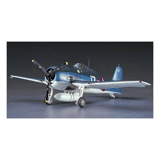 Hasegawa Grumman F6F-3 Hellcat USS Essex Model Kit 1:48 image number 2