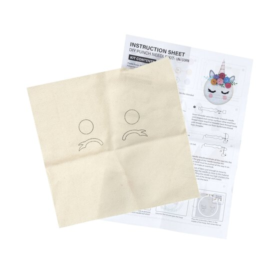 Unicorn Punch Needle Kit image number 3