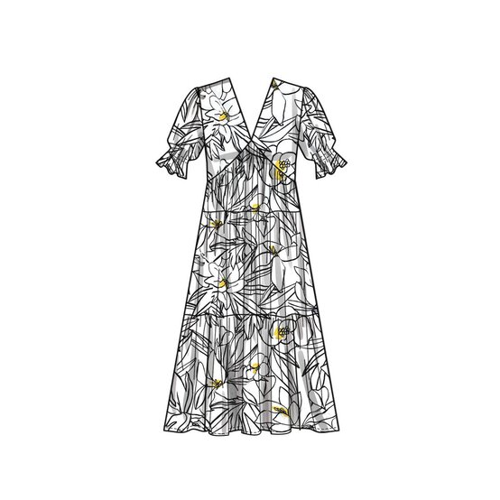 Simplicity Women’s Dress Sewing Pattern S9702 (8-16) image number 4