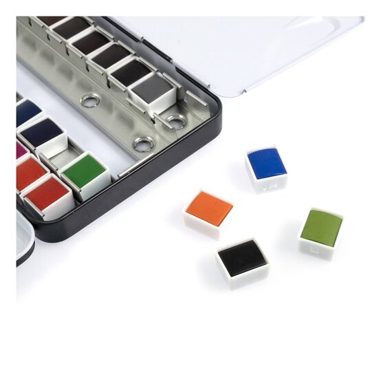 Shore & Marsh Half Pans Watercolour Set 36 Pack image number 4
