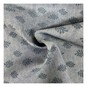 Navy Leaf Polycotton Print Fabric by the Metre image number 1