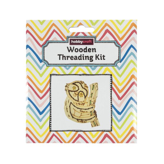 Sloth Wooden Threading Kit image number 2