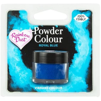 Rainbow Dust Royal Blue Edible Powder Colour 2g image number 3