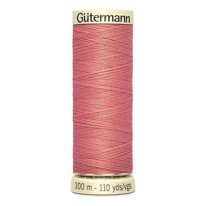 Gutermann Pink Sew All Thread 100m (80) image number 1