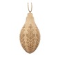 Hanging Wooden Teardrop Decoration 10cm image number 2