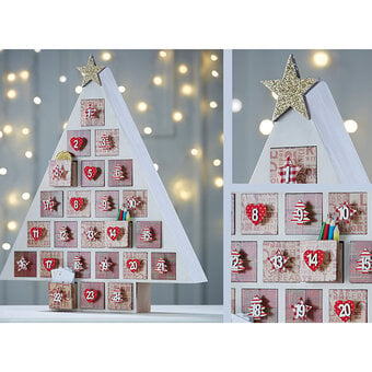 Traditional Advent Calendar Tree Project