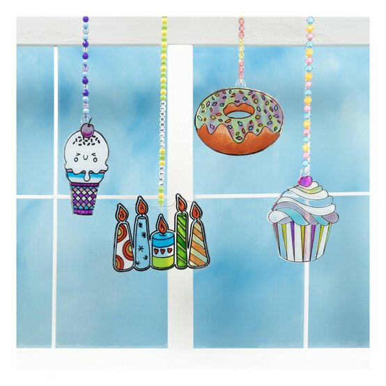 Doughnut Plastic Suncatcher image number 2