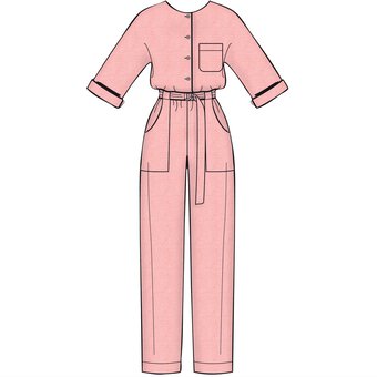 Simplicity Jumpsuit and Dress Sewing Pattern S8907 (6-14) image number 3