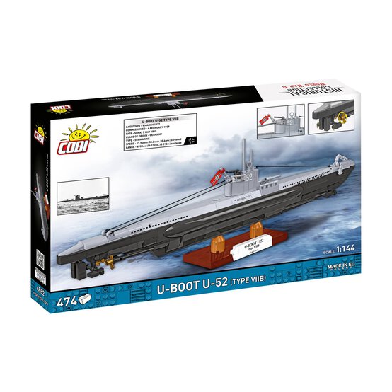 COBI U-Boot U-52 (Type VIIB) Set 1:144 image number 4