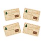 Postcard Wooden Toppers 4 Pack image number 1