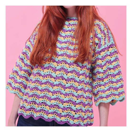 Knitcraft Home Cotton Crochet Tunic Digital Pattern 0111 image number 1