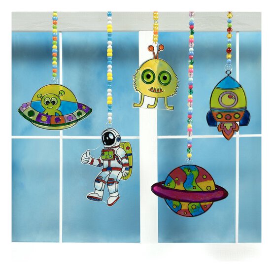 Astronaut Plastic Suncatcher image number 4