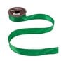 Bright Green Wire Edge Satin Ribbon 25mm x 3m image number 2