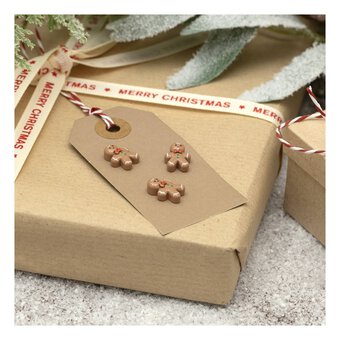 Gingerbread Resin Decorations 8 Pack