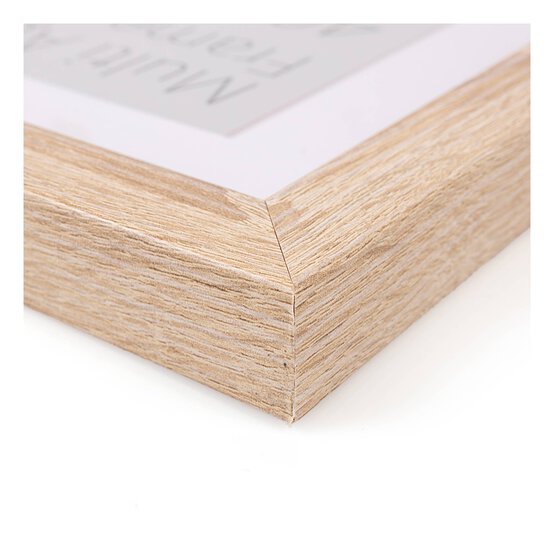 Light Oak Multi Aperture Frame 40cm x 40cm image number 4