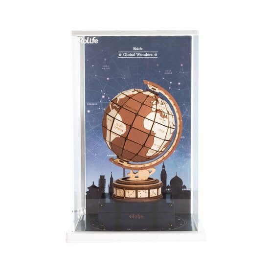 Rolife Global Wonders 3D Wooden Puzzle Kit image number 1