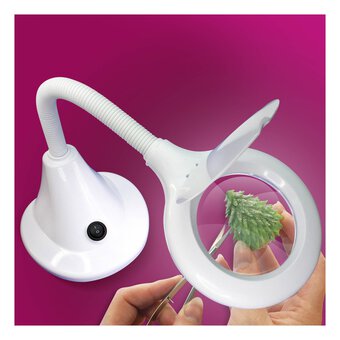 Lightcraft LED Compact Flexi Magnifier Lamp